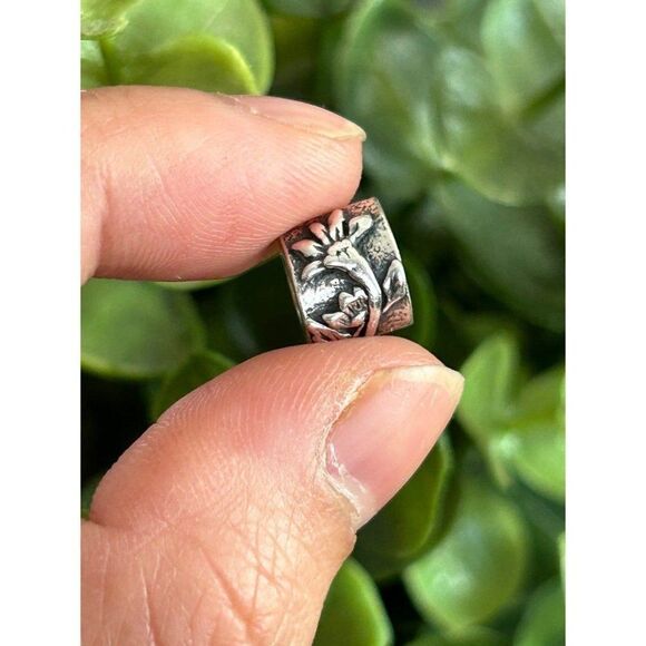 Pandora Flower Square Shaped Charm - Picture 2 of 3